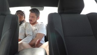 Asian Girl Cheats and Fucks Stranger In A Chili's Parking Lot