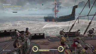 greek stud swings around spear 37