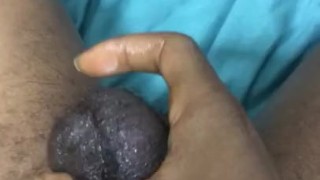 Curved Dick Jerk During Quarantine Until Moaning Cumshot