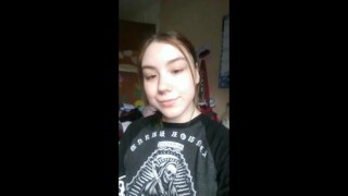 Some videos of me showing off my petite tits and nipples :)