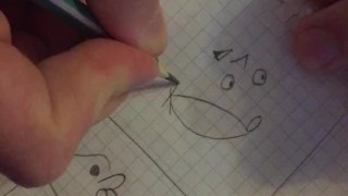 Learning to draw funny men