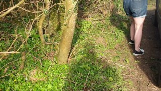 Alice - Wetting my shorts in nature (from my compilation)