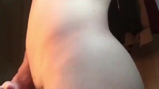 Big Dick and bubble butt Malay guy wank his morning wood after shower