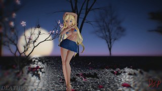 MMD SFW Blue Bikini lily - Chung Ha - Stay Tonight - 1082