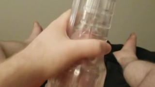 First Fuck with Fleshlight Ice Lady
