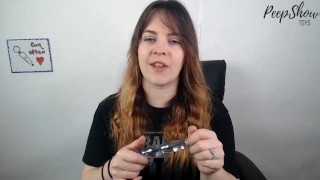 Pipedreams Review icicles No 8 Glass Dildo!