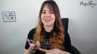 Pipedreams Review icicles No 8 Glass Dildo!