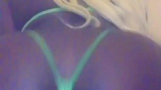 Slut Brady Diazz shakes her ass for her snapchat followers 