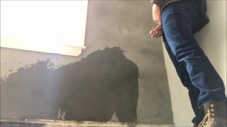 TIRE PISS AND WALL PISS