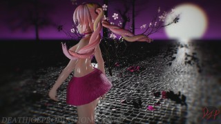 MMD SFW Pink Bikini Luka - Laysha - Chocolate Cream 1083