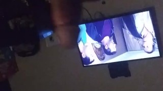 Pregame stroking my long uncut dick