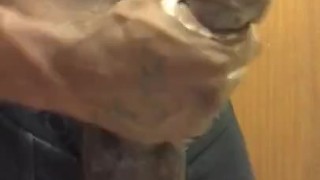 Caught jerking off 