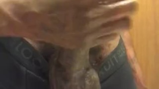 Caught jerking off 
