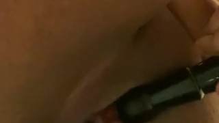 Close Up Before Shower: Solo Fun with My Toy 
