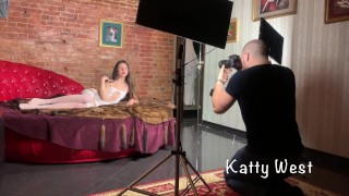 Backstage Nude Photo Shoot. Behind the Scene