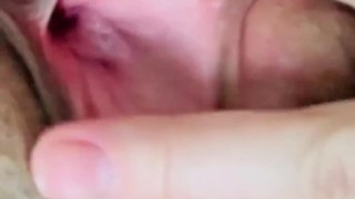 Pink pussy up close and personal 