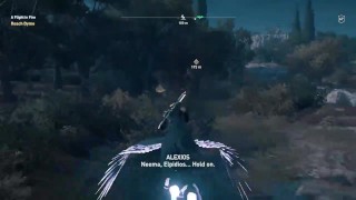 greek stud swings around spear 40