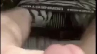 EPIC secret under the desk office wank session HOT masturbation - caught?