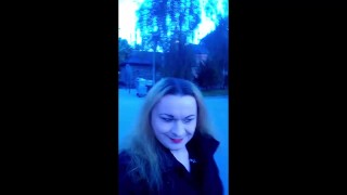 doris public outside walking part 1