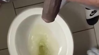 Who loves to take piss from a big black dick?