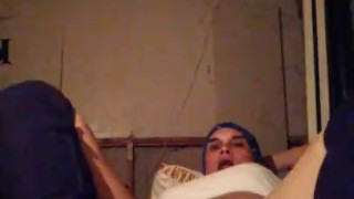 This cumslut get his ass hammered