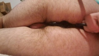 Slutty Bottom Using Prostate Massager
