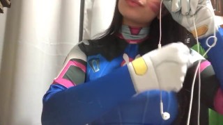 SFW [ASMR] Intense Mouth Sounds Mic Nibbling DVA cosplay