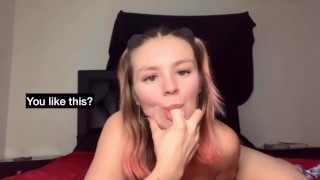 JOI cum in my mouth daddy