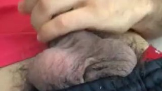 Sexy Cock & Balls View of Hard Cock