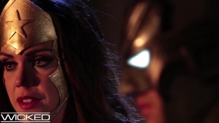 Batman & Superman Double Team Wonder Woman