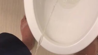 Nash Freer pisses for a fan