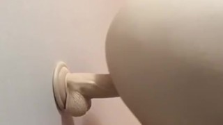 Amateur Girl Doggystyle With a dildo