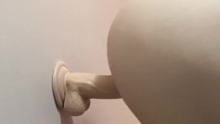 Amateur Girl Doggystyle With a dildo