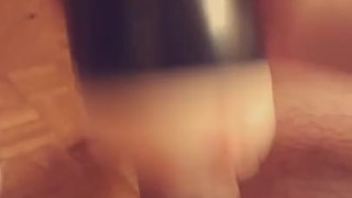 Trying out the new pocket pussy!