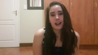 Dirty talking girl tells you how she wants to suck and fuck you