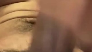 Solo thick cock jerk off