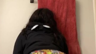 Fat ass Latina twerking 