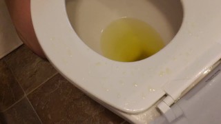Pissing On My Dildo Then Deepthroating It