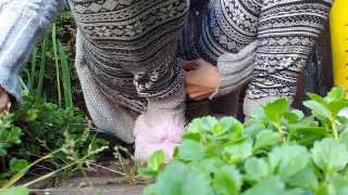 A Faery Pisses In The Garden