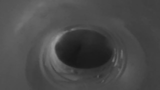 POV of Cumshot inside of Male Masturbator sleeve
