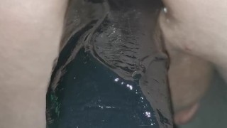 2 dildos anal