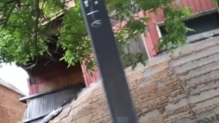 Detroit man playing with his dick in public