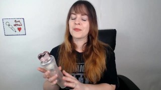 Toy Review - NS Novelties Glass Heart Dildo