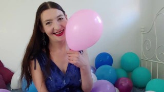 Balloons for Adults Part 2: Blowing and Banging (non-pop balloon sex)