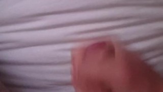 Close up of guy wanking