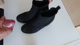 Cum on ankle boots