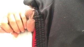 Cock pit view of sexy Arab