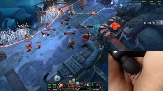 Playing League of Legends with a vibrator on my clit #1 Luna