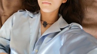 Fiddling around, trying to open My shirt
