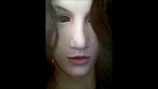 Shy girl, small tits A9 female mask